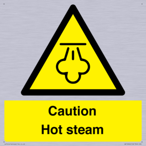 Caution Hot steam